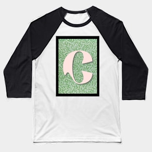 Greeny Letter C Baseball T-Shirt